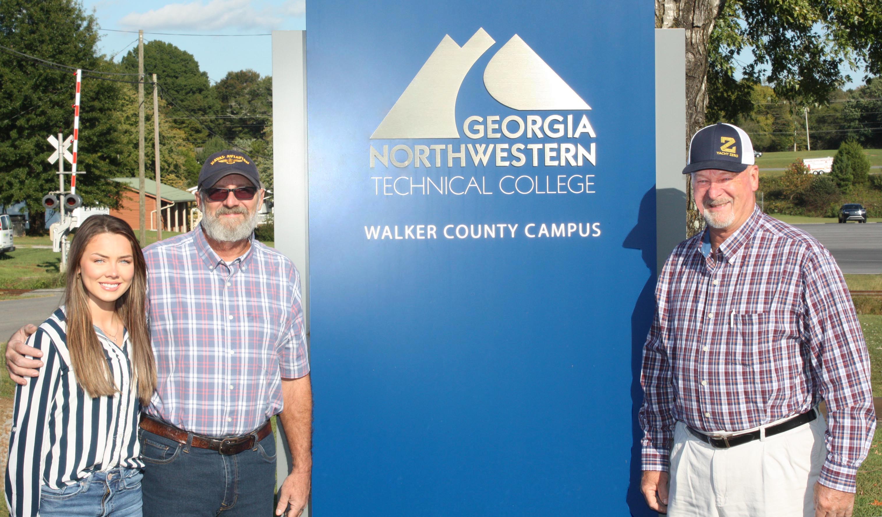 Three generations of one family (from left) Darsey, Mark and Don Shields attended GNTC. 