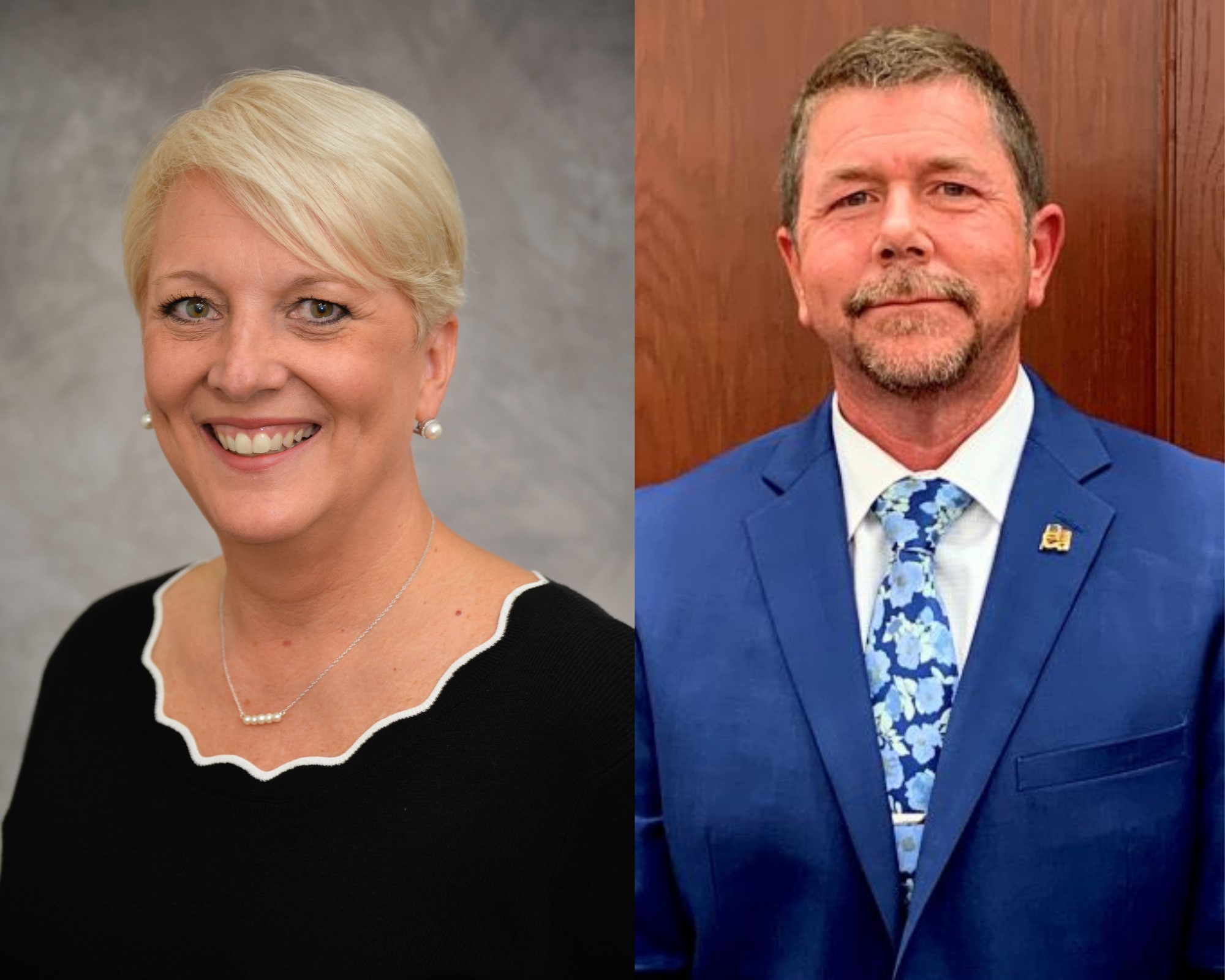 Amy L. Jackson (left), president and CEO of the Catoosa County Chamber of Commerce, was elected to the GNTC Foundation Board of Trustees along with Steven M. Henry, chairman of the Catoosa County Board of Commissioners and owner of SMH Construction, Inc.