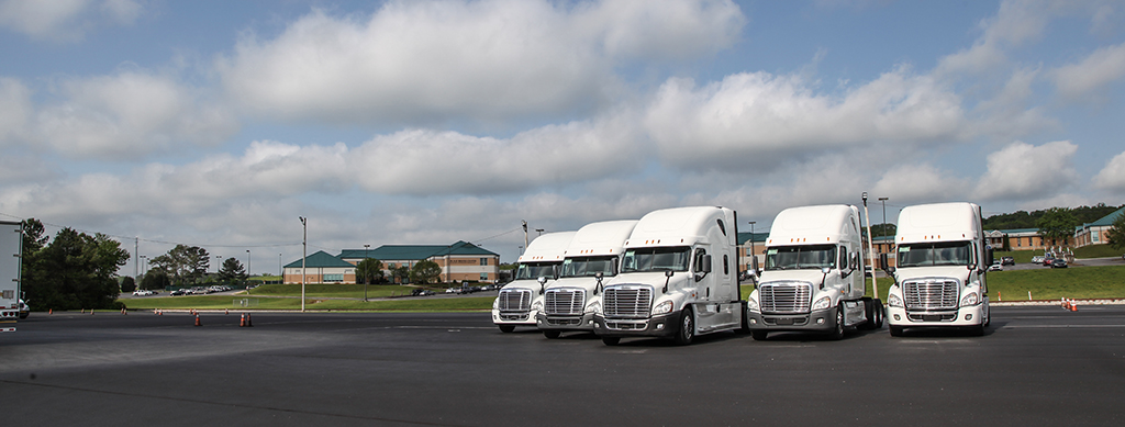 The World Class Lab program helped make the purchase of these five 2014 Freightliner Tractors possible for Georgia Northwestern Technical College. GNTC’s Commercial Truck Driving Program is offered on the college’s Walker County Campus in Rock Spring, Georgia.