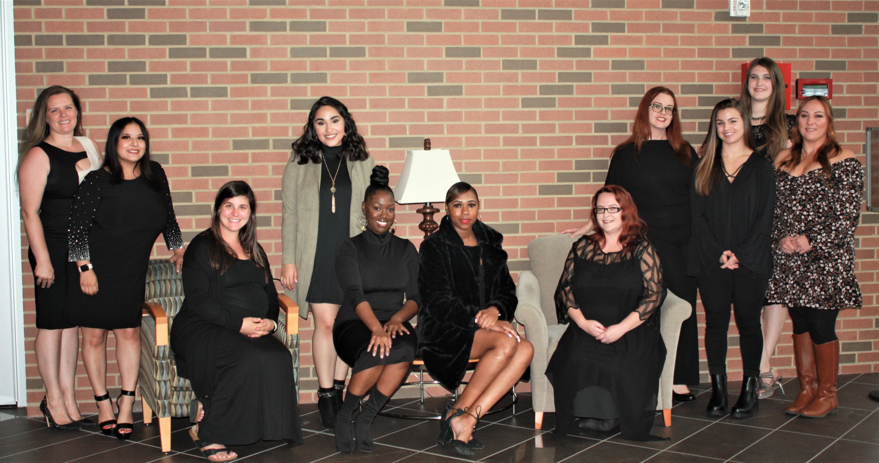 GNTC’s Human Lactation program students (From left to right) Erin Fitzpatrick, Gisselle Silva, Kristin Patterson, Maria Arroyo, Ayra Allen, Scarlet Davis, Heather Ballinger, Shannon Vann, Sydney Matthews, Christiane Worley and Autumn Robinson. 