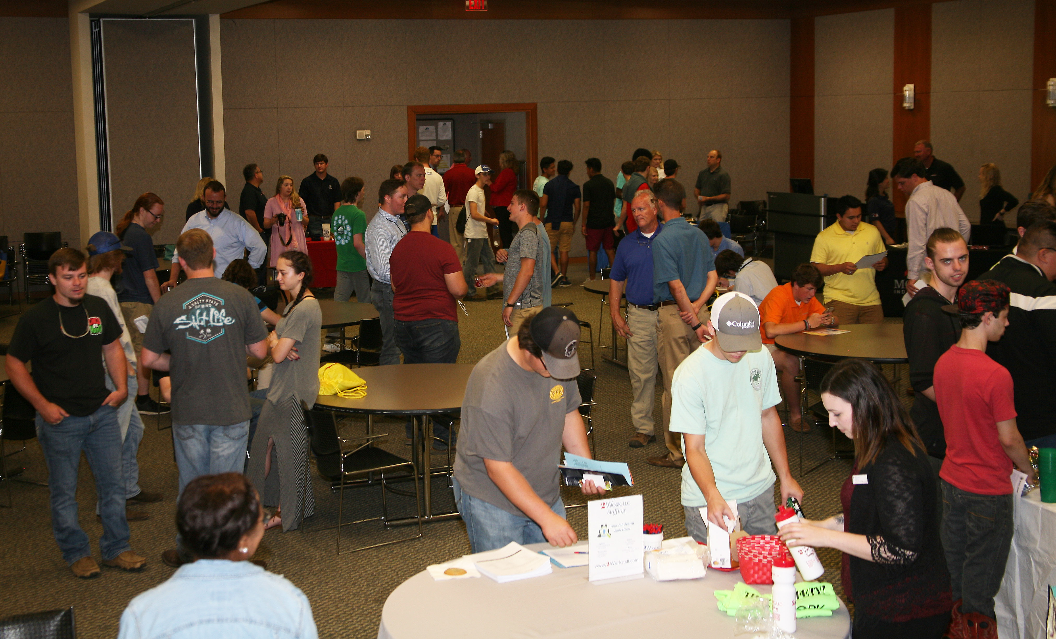 A Job Fair was held at GNTC’s Floyd County Campus to showcase area employment opportunities in the manufacturing industry.