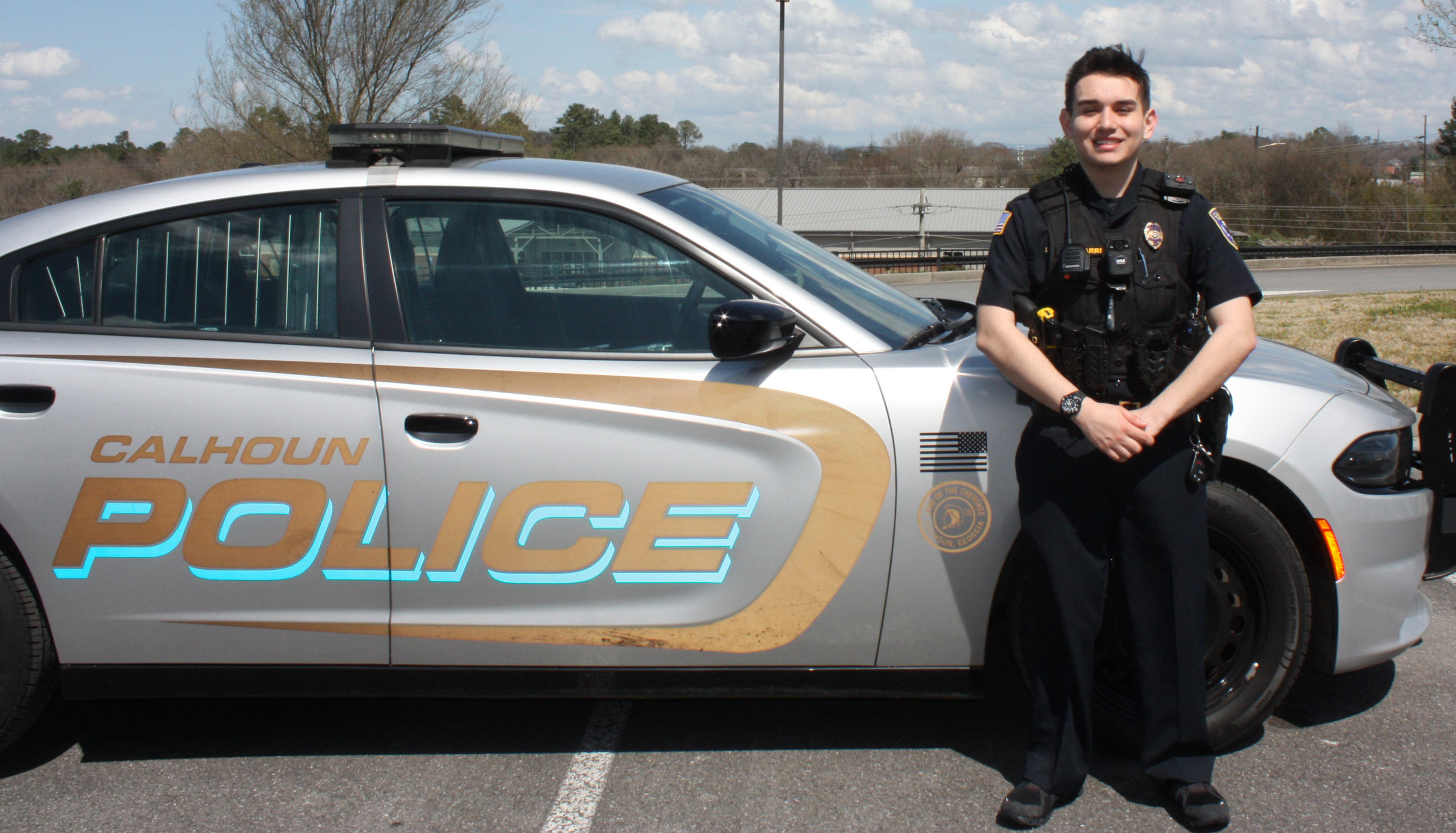 Calhoun Police Officer Joey Ulibarri completed the Basic Law Enforcement program on GNTC’s Gordon County Campus.