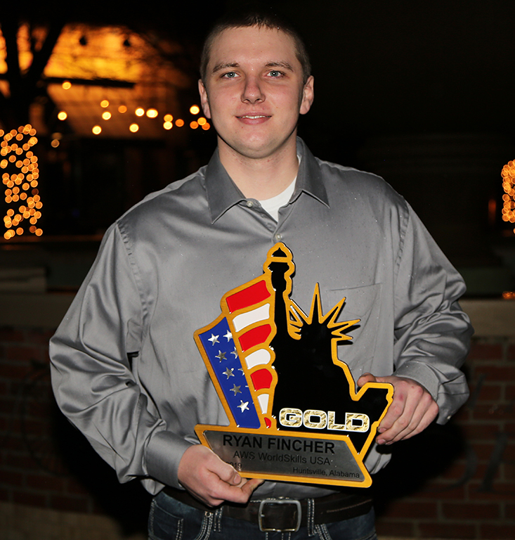 GNTC alumnus Ryan Fincher of Cedartown was selected as the U.S. representative for an elite international competition in Russia against the best welders from around the world.