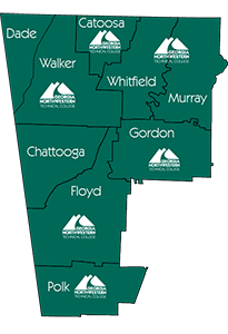 Graphic of Economic Development Service Area