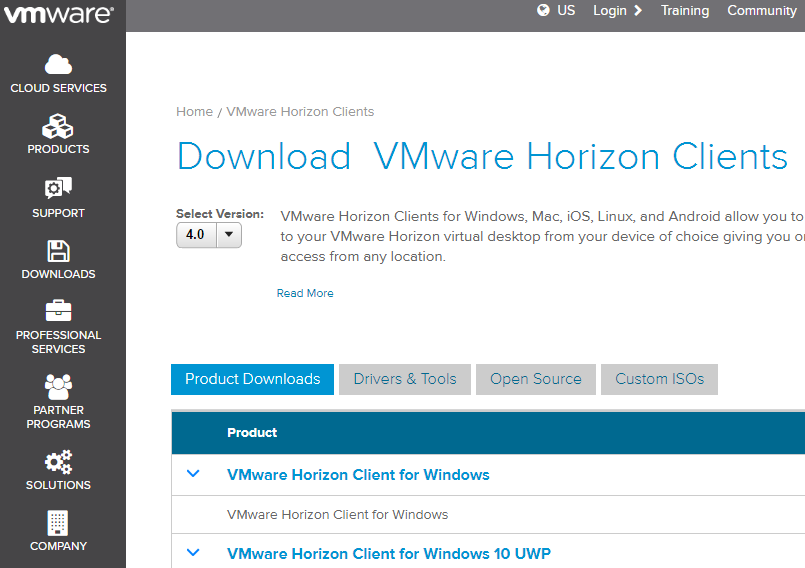 vmware horizon client download for windows 7 64 bit