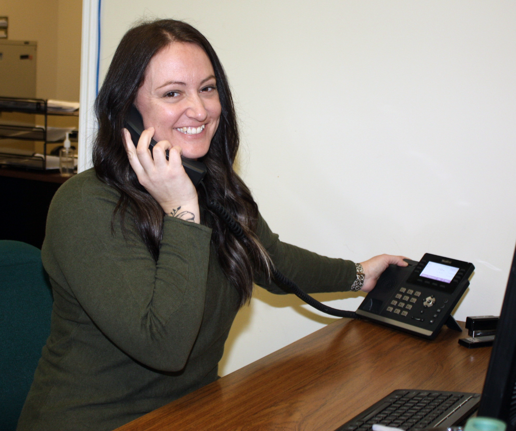 Kristin Johnson works at Comprehensive Medical Solutions Inc. (CompMed) in Dalton.