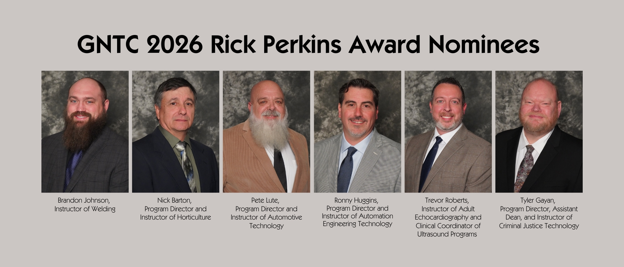 GNTC 2026 Rick Perkins Award Nominees