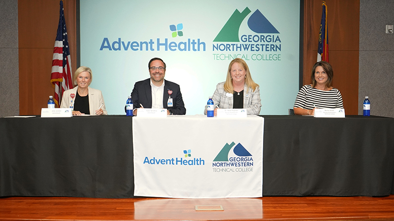 AdventHealth and Georgia Northwestern Technical College (GNTC) have signed an agreement designed to boost enrollment in GNTC’s Associate of Science in Nursing (ASN) program