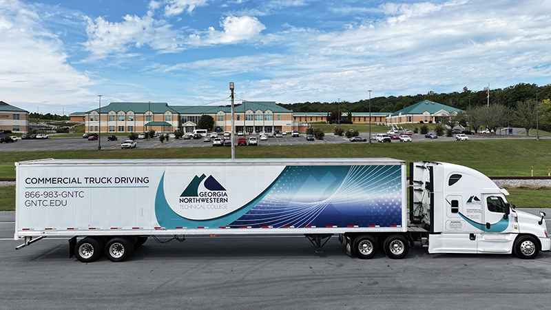 GNTC’s Commercial Driver’s License (CDL) - Class A Driving Range at the Walker County Campus