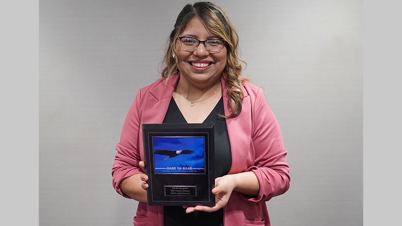 Noelia Sargento, winner of GNTC's EAGLE Award for 2025,