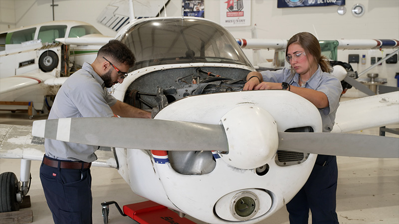 Aviation Maintenance Technology lab
