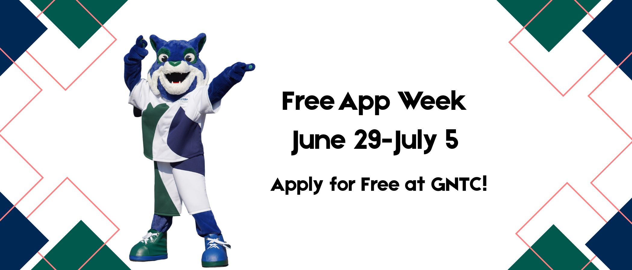 Free App Week June 29 - July 5 - Apply to GNTC for Free