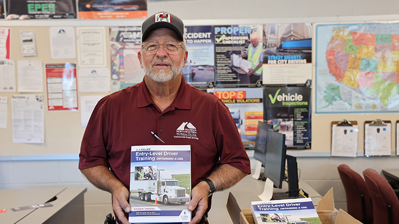 John Whitehead, Commercial Truck Driving – Class A instructor at GNTC
