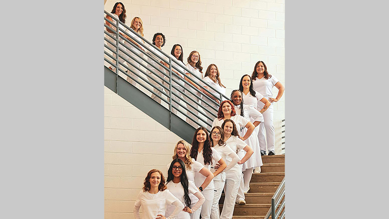GNTC’s graduates of the Associate of Science in Nursing program in December 2025
