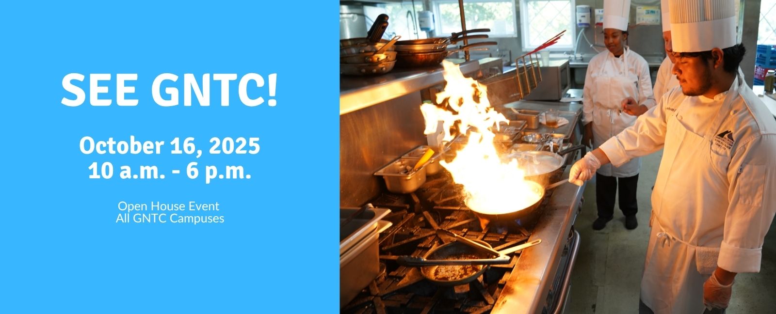 Open House October 16 2025 10am-6pm all campuses