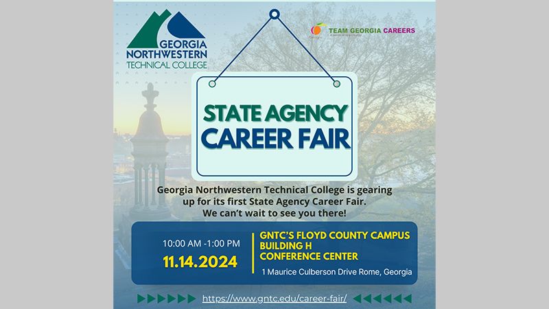 State Agency Career Fair to be held at GNTC’s Floyd County Campus