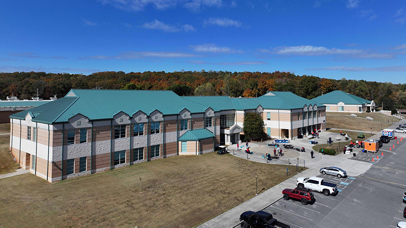 WCC Building 500 aerial