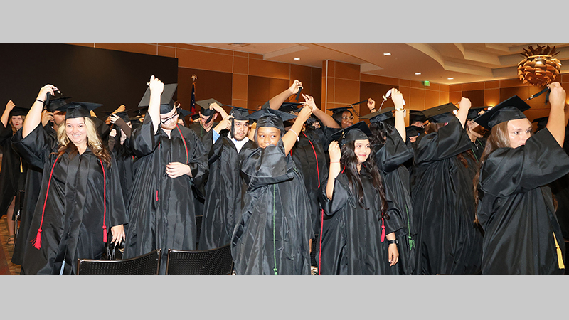 Adult Education Graduation 2026 turning of the tassels