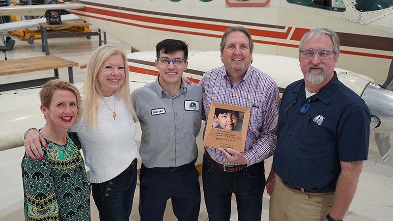 The Matthew Vroman Memorial Scholarship.
